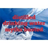 distilled water myths